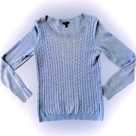 TALBOTS Career Cableknit Cotton Sweater - Picture 1 of 5
